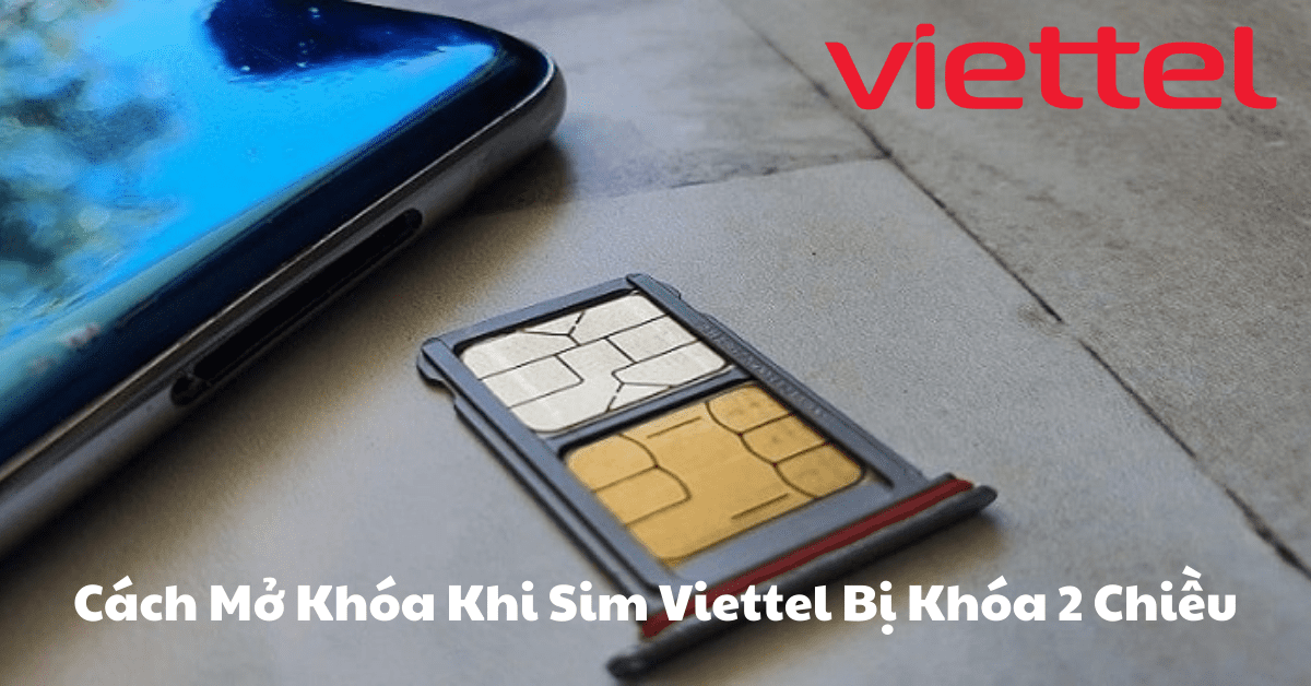 Cách cài đặt khóa SIM Viettel, VinaPhone, MobiFone trên iPhone